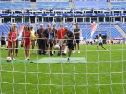 Der Kick-Point in der HSH-Arena