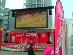 CocaCola /Kronen Roadshow zur Fußball EM 2008