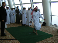 Kick-Point bei der Dubai Sports Conference 2008