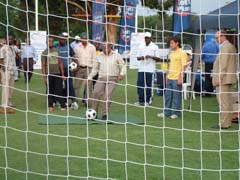 Kick-Point bei der South African Corporate Soccer League